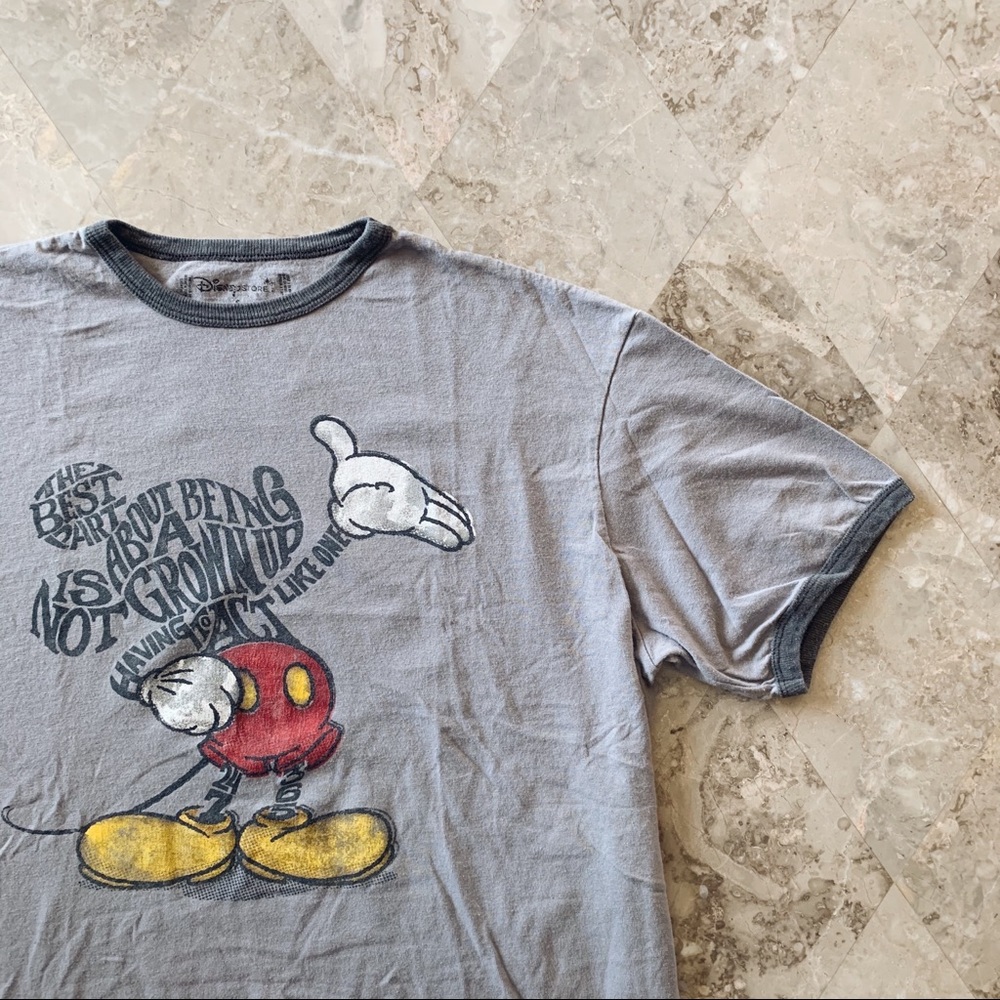Disney Grey Mickey Mouse Shirt